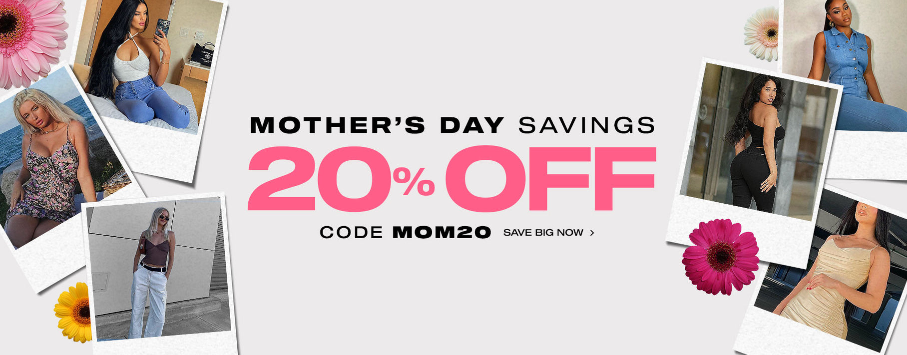 Mother's Day Saving: 20% Off Everything Code MOM20
