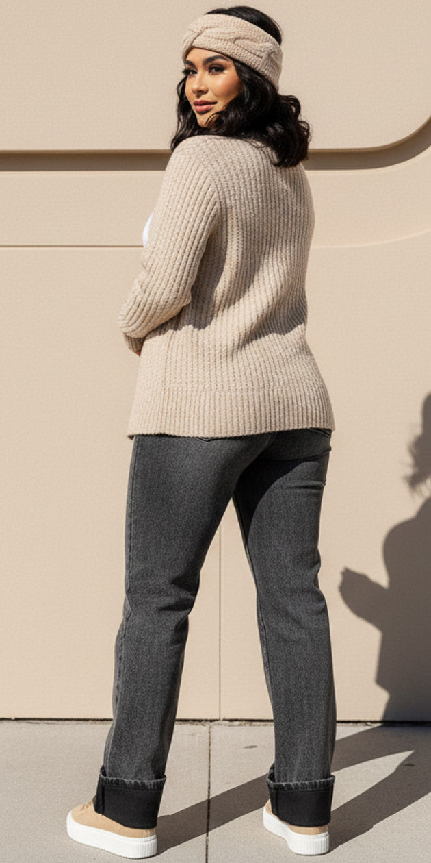 Knit White Denim Trio