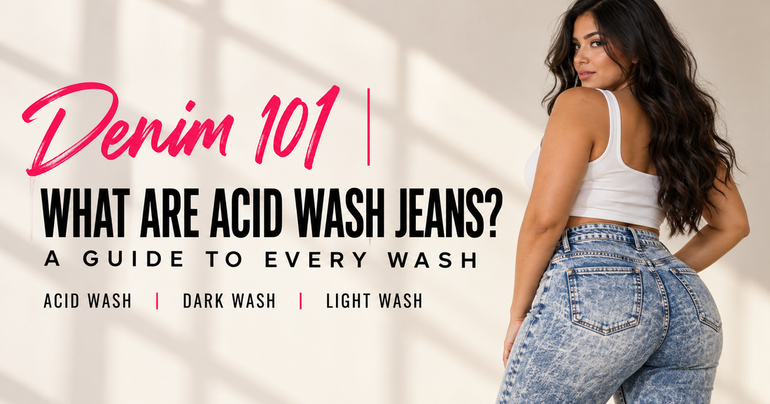What Are Acid Wash Jeans? Denim Washes Explained