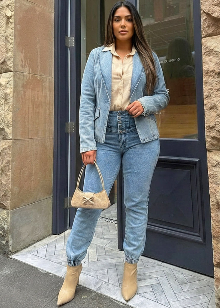 Denim Khaki Levantacola Denim Trio
