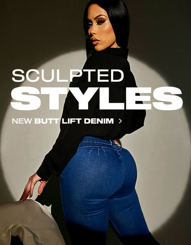 Sculpted Styles: Shop New Butt Lift Denim