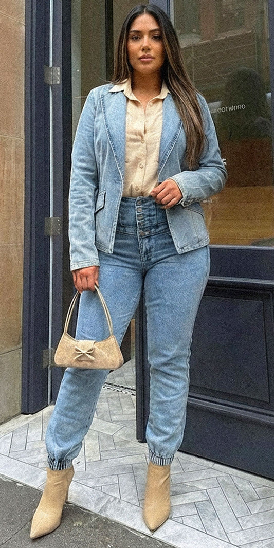 Denim Khaki Levantacola Denim Trio