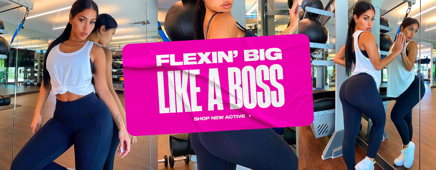 Flexin' Big Like A Boss: Shop New Active