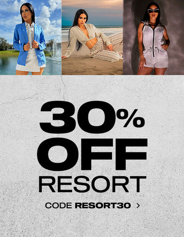 30% Off Resort Wear: Use Code RESORT30