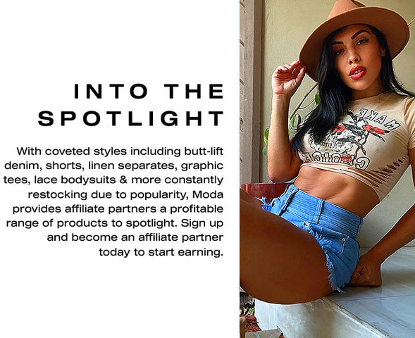 With tons of coveted styles like butt-lift denim to spotlight, sign up & start earning today!