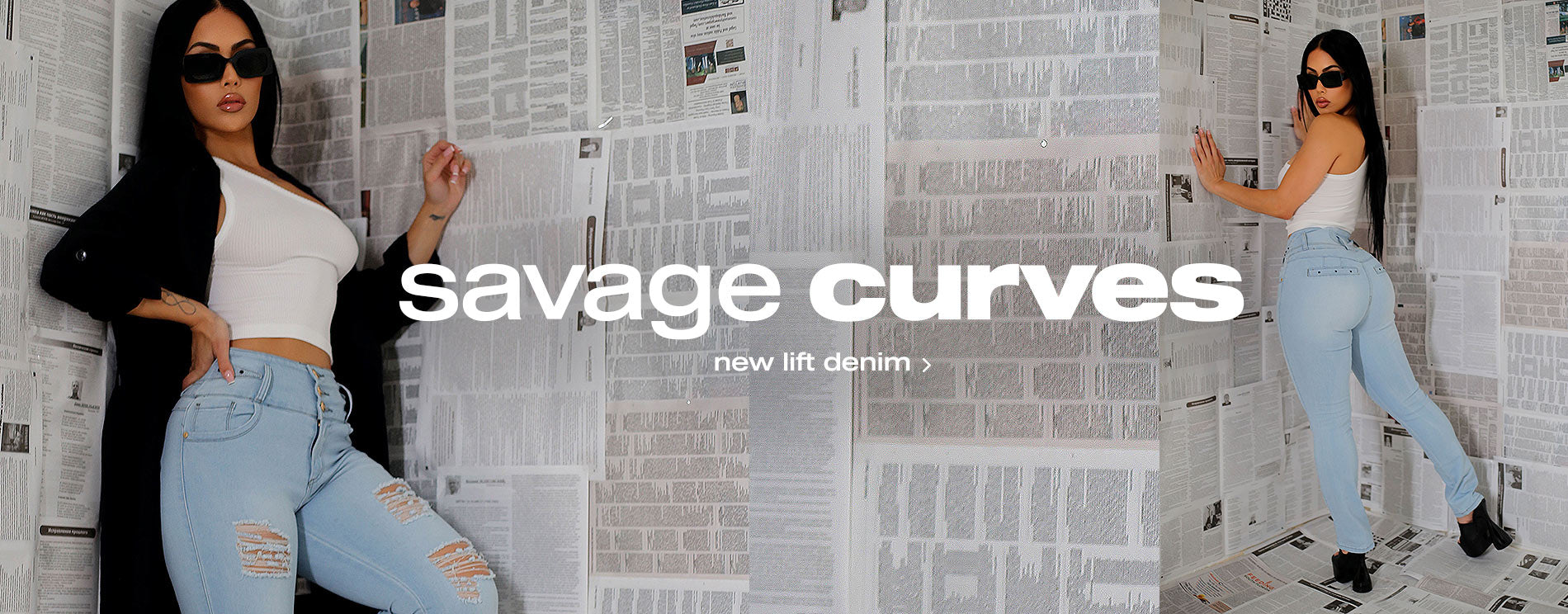 Savage Curves: New Lift Denim