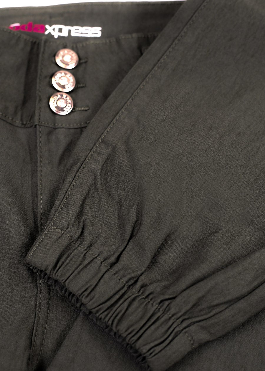 MX JEANS Butt Lift Hyper Stretch Jogger Pants Black