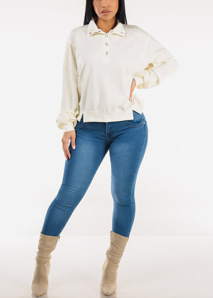 Butt Lift High Waist Stretch Skinny Jeans Indigo