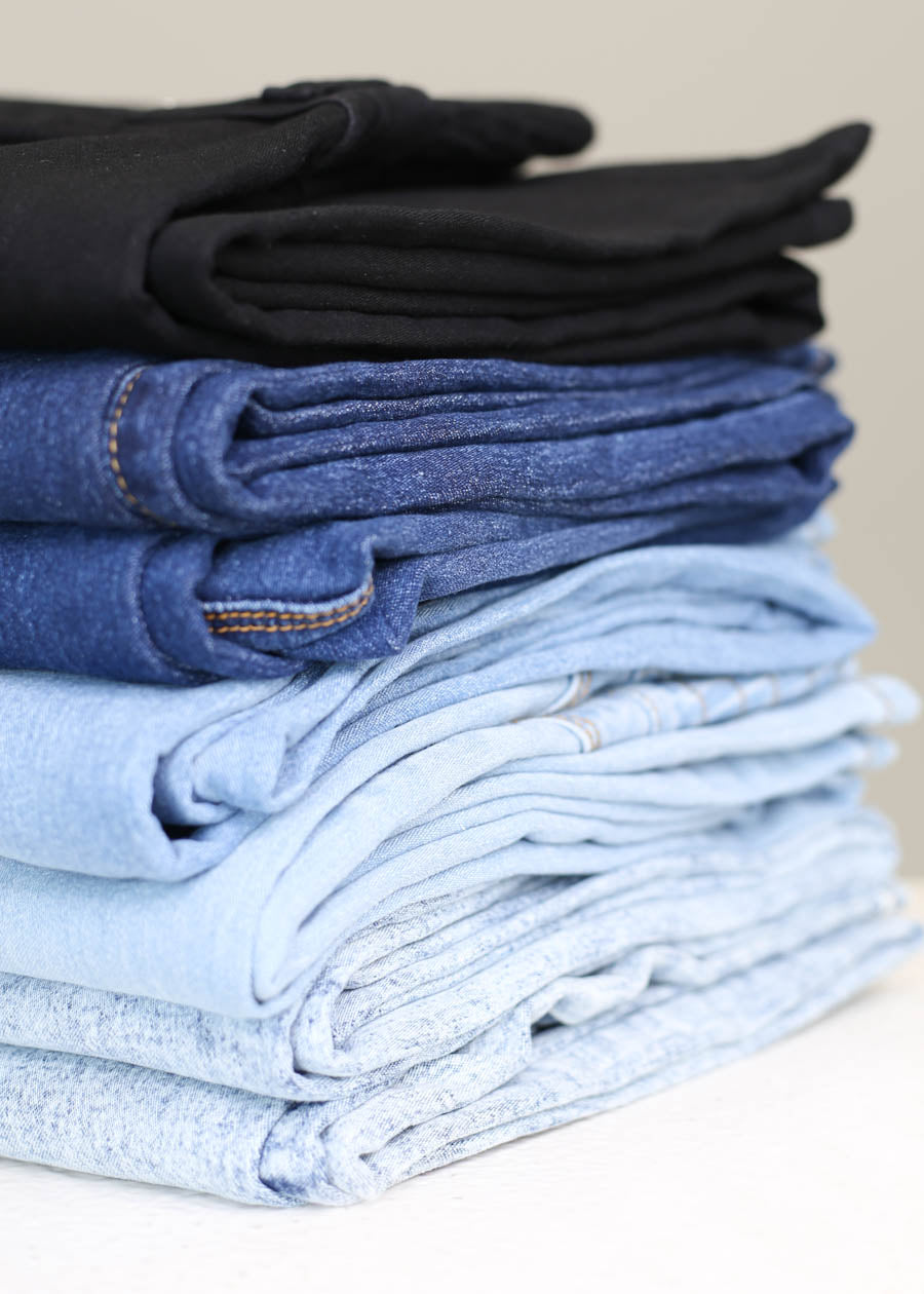 MX JEANS Spandex Waist Butt Lifting Dark Blue Skinny Jeans