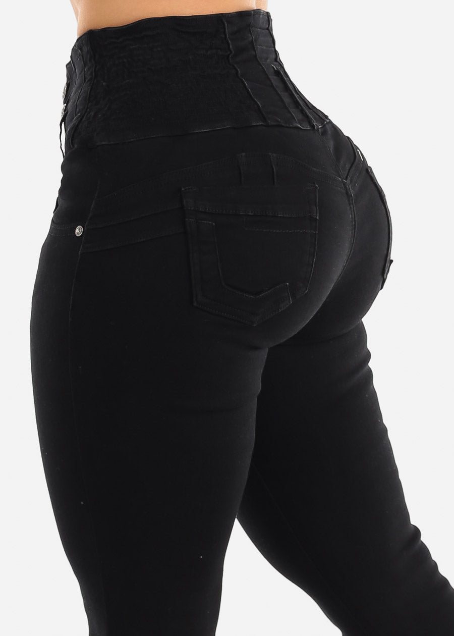 Thane Slim N Lift Caresse Jeans Skinny Jeggings Shapewear Slimming Body  Shaper Trousers (S/M, Black) : : Fashion