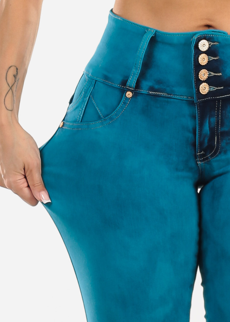 MX JEANS Butt Lift Chain Pocket Design Jeans