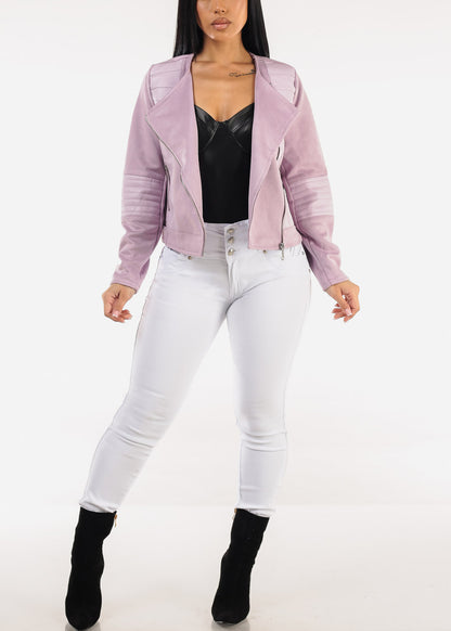 MX JEANS Braided Pocket Butt Lifting White Stretch Skinny Jeans