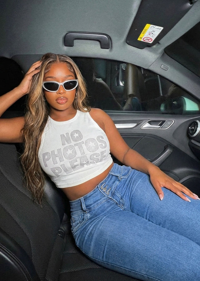 MX JEANS Levanta Cola Blue Skinny Jeans