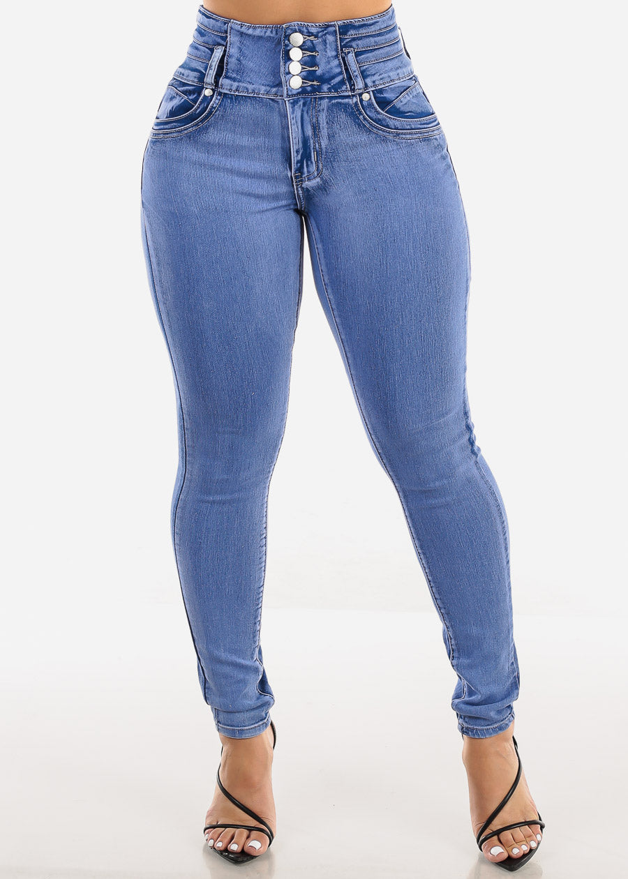 Butt Lift Super High Waisted Skinny Jeans 