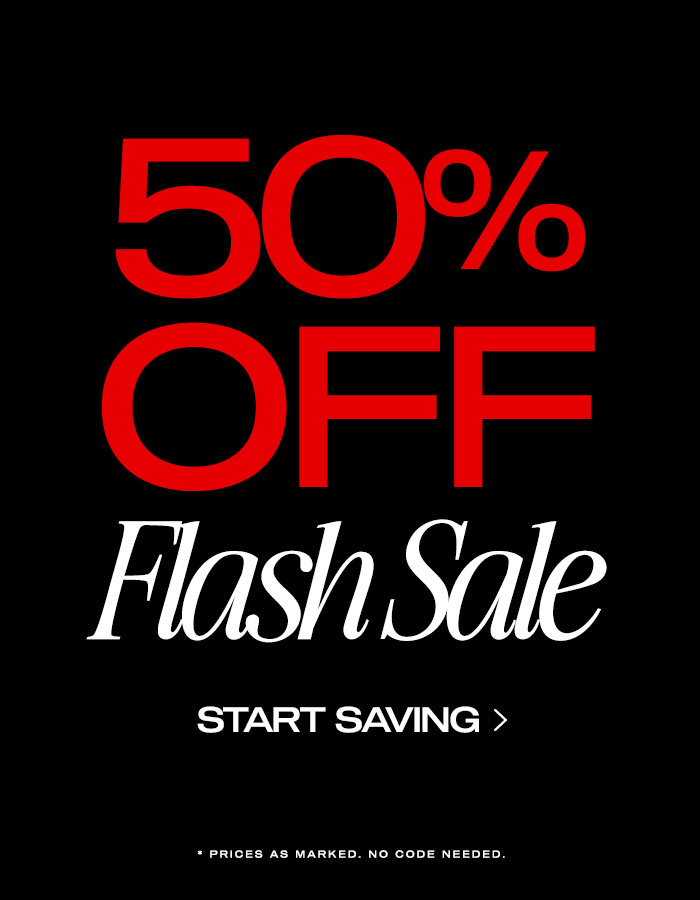 50% Off Flash Sale: Start Saving Now