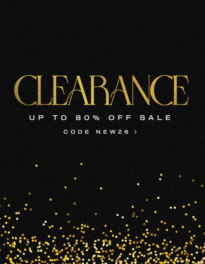 Clearance: Up to 80% Off Sale Use Code NEW26