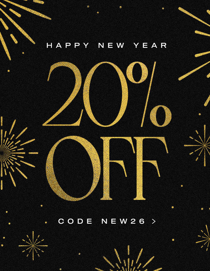 New Years Savings: 20% Off Sitewide Use Code NEW26