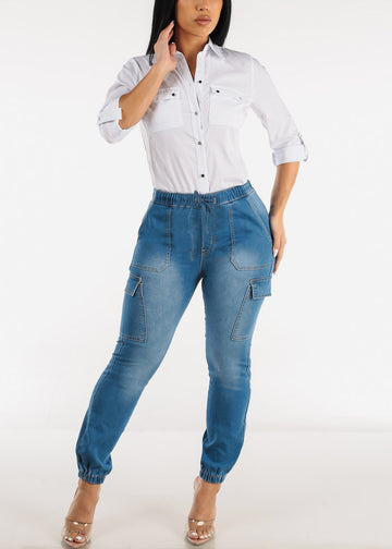 JADWIGA – Women's Adjustable Cargo Pants for a Practical and Versatile Style