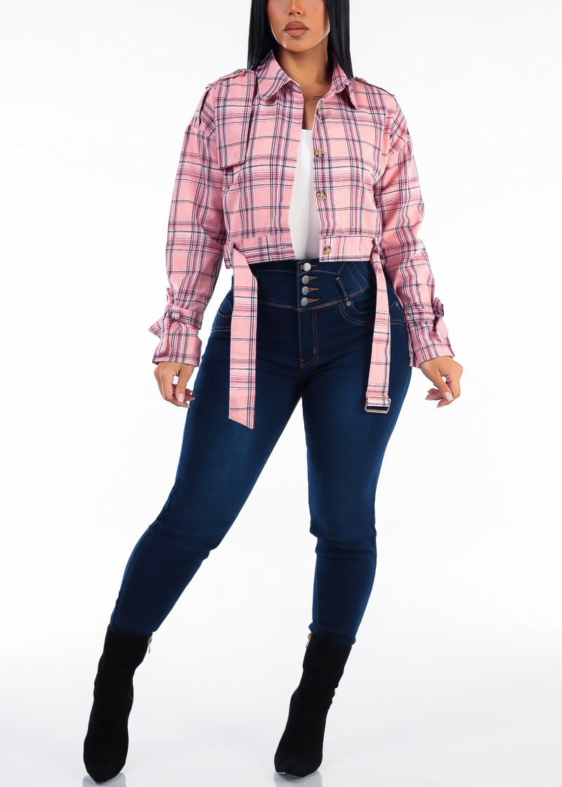 Long Sleeve Scoop Neck Stretch Top White