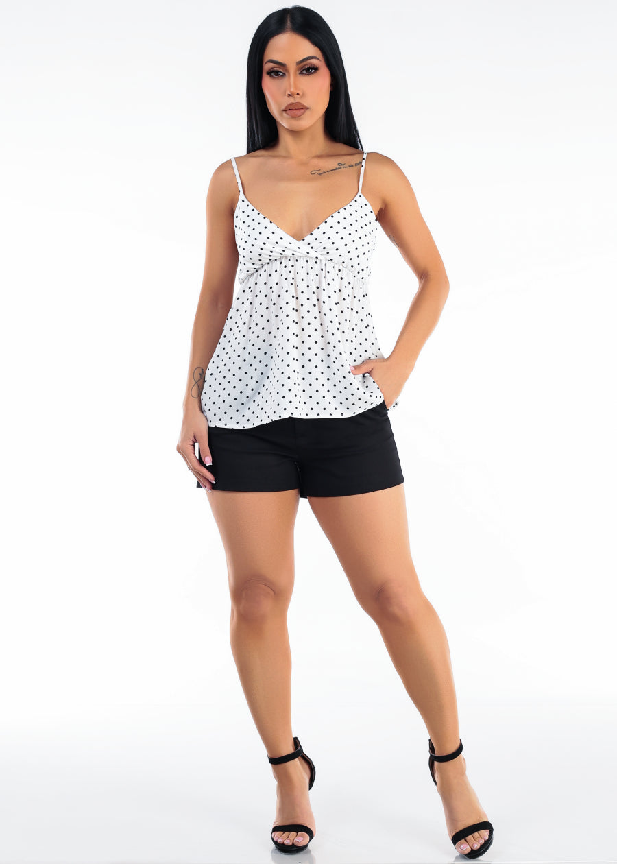 Butt Lift High Waist Stretch Shorts Black
