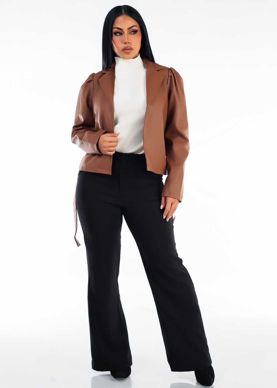 Batwing Long Sleeve Mock Neck Knit Sweater Ivory, view 2 of 4