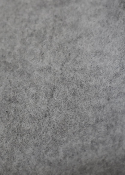 High Waist Wide Leg Fleece Sweatpants Grey w Striped Waist