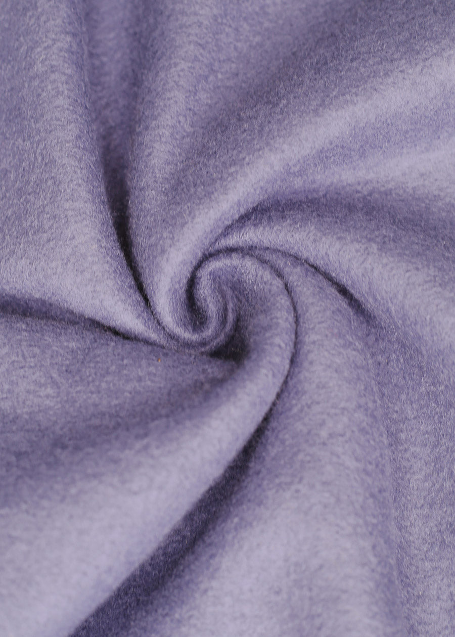 High Waist Wide Leg Fleece Sweatpants Navy w Striped Waist