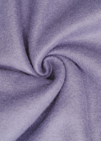 High Waist Wide Leg Fleece Sweatpants Navy w Striped Waist