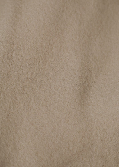 High Waisted Wide Leg Fleece Sweatpants Mocha