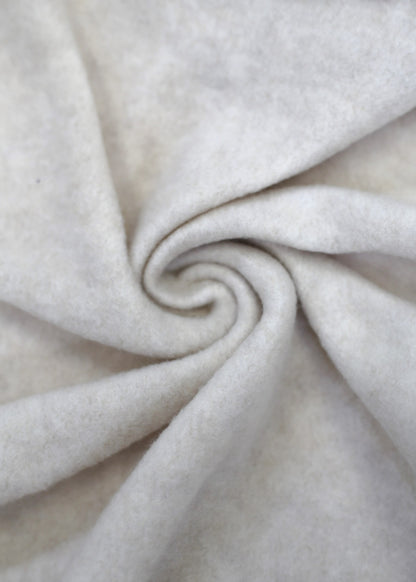 High Waist Relaxed Fit Utility Fleece Sweatpants Heather Beige