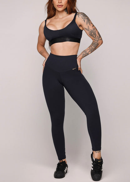 MADE IN BRAZIL Butt Lift Scrunch Leggings Black
