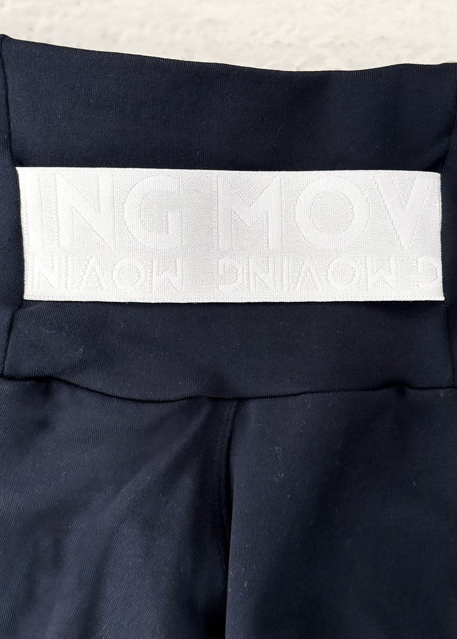 MADE IN BRAZIL Butt Lift Scrunch Leggings Black w Elastic Belt