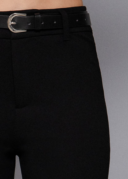 Butt Lift Stretch Bootcut Dress Pants Black