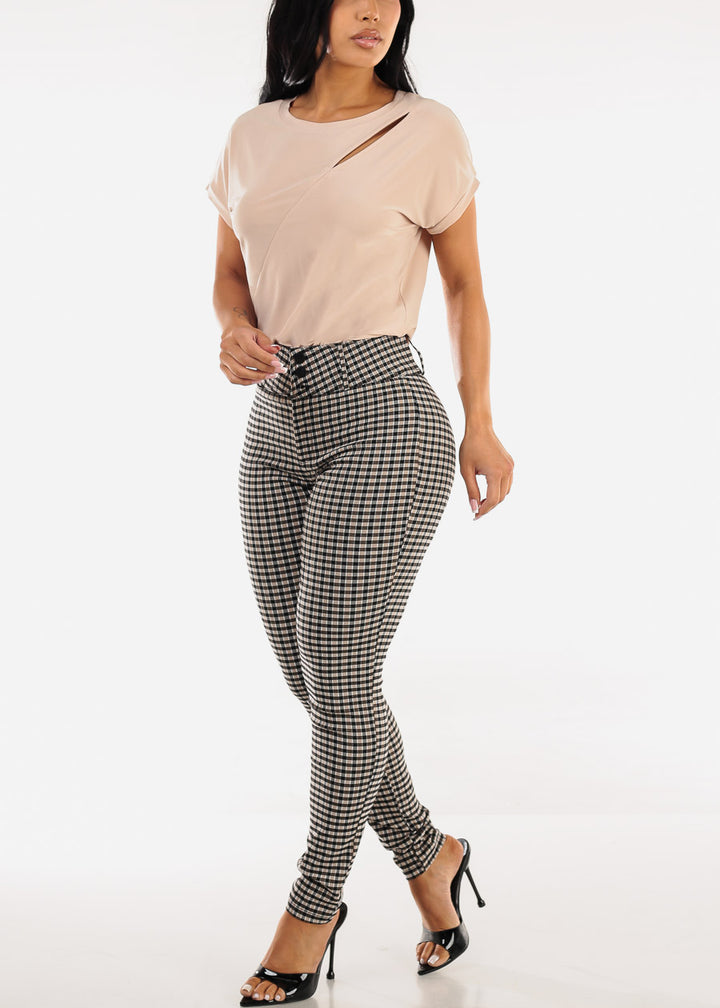 High Waisted Skinny Pants
