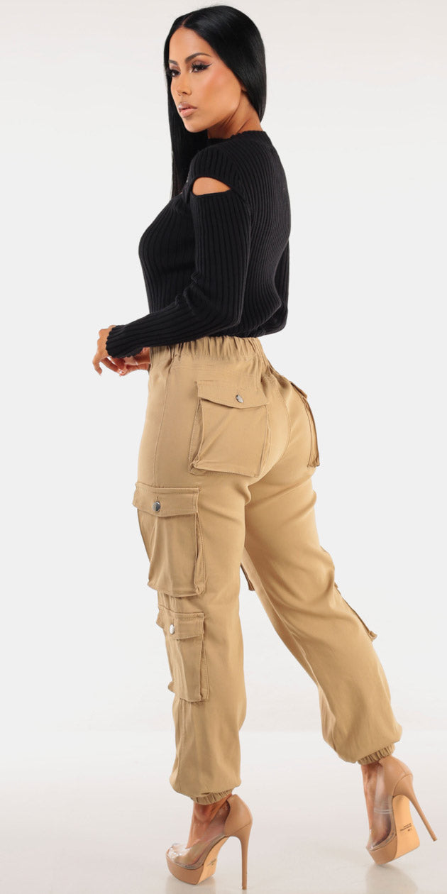 Cut Out  Cargo Pants Look