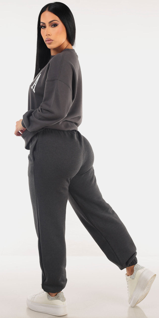 Fleece Bonita Jogger Outfit