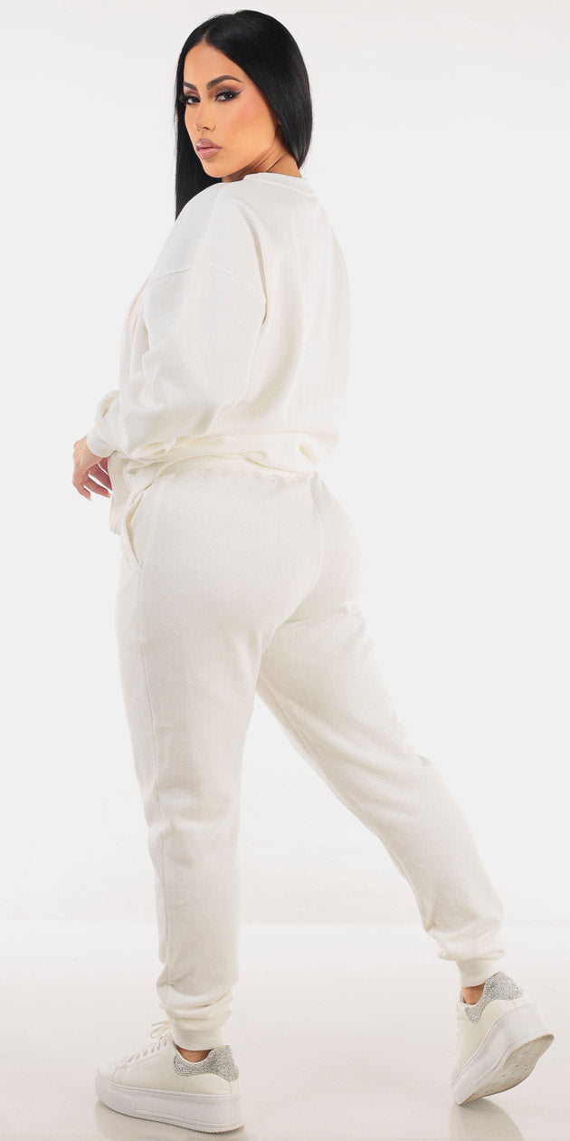 Malibu Fleece Jogger Look