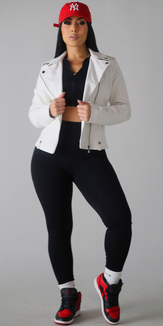 Ivory Active Leggings Trio