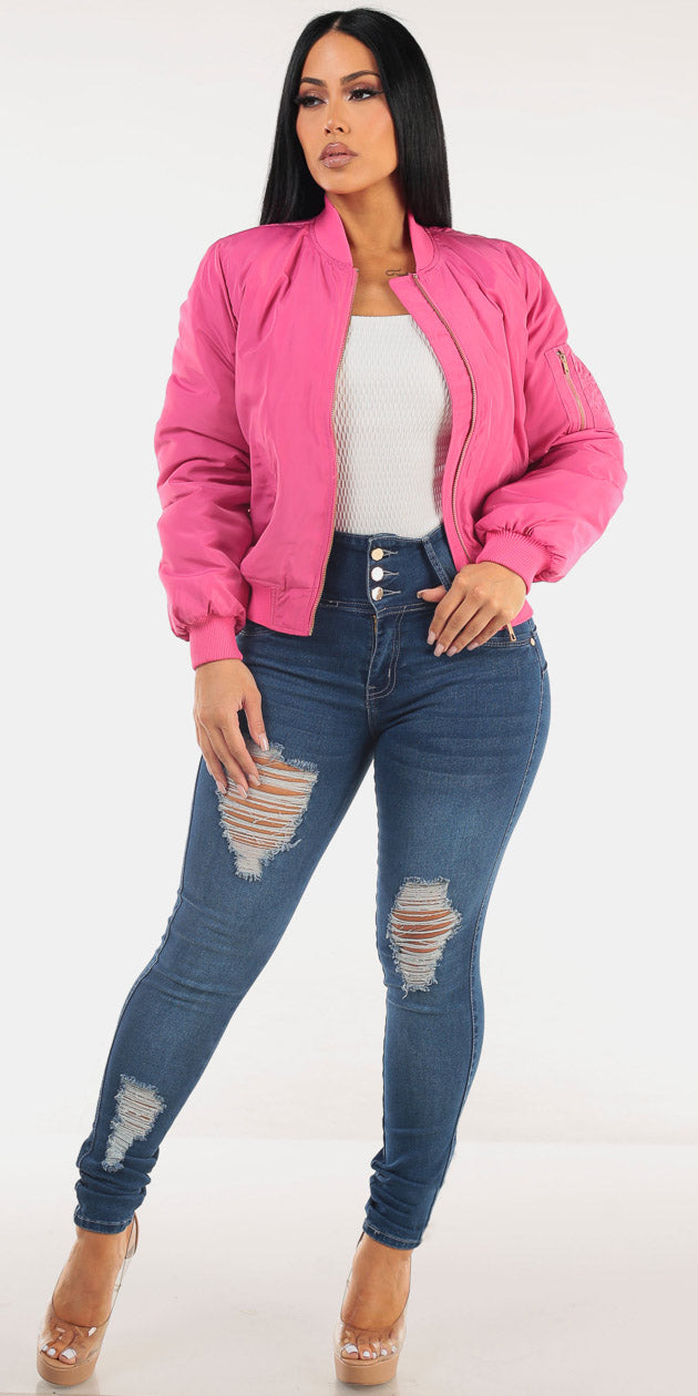 Pink Butt Lift Denim Trio