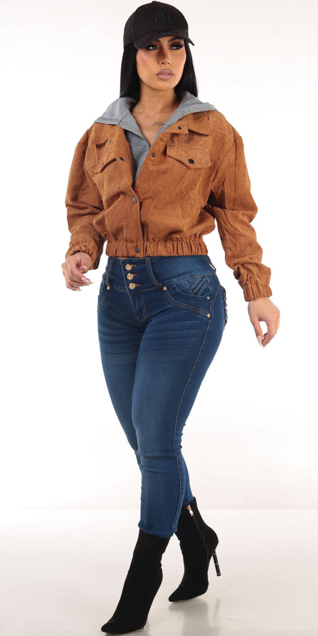 Camel Butt Lift Denim Outfit