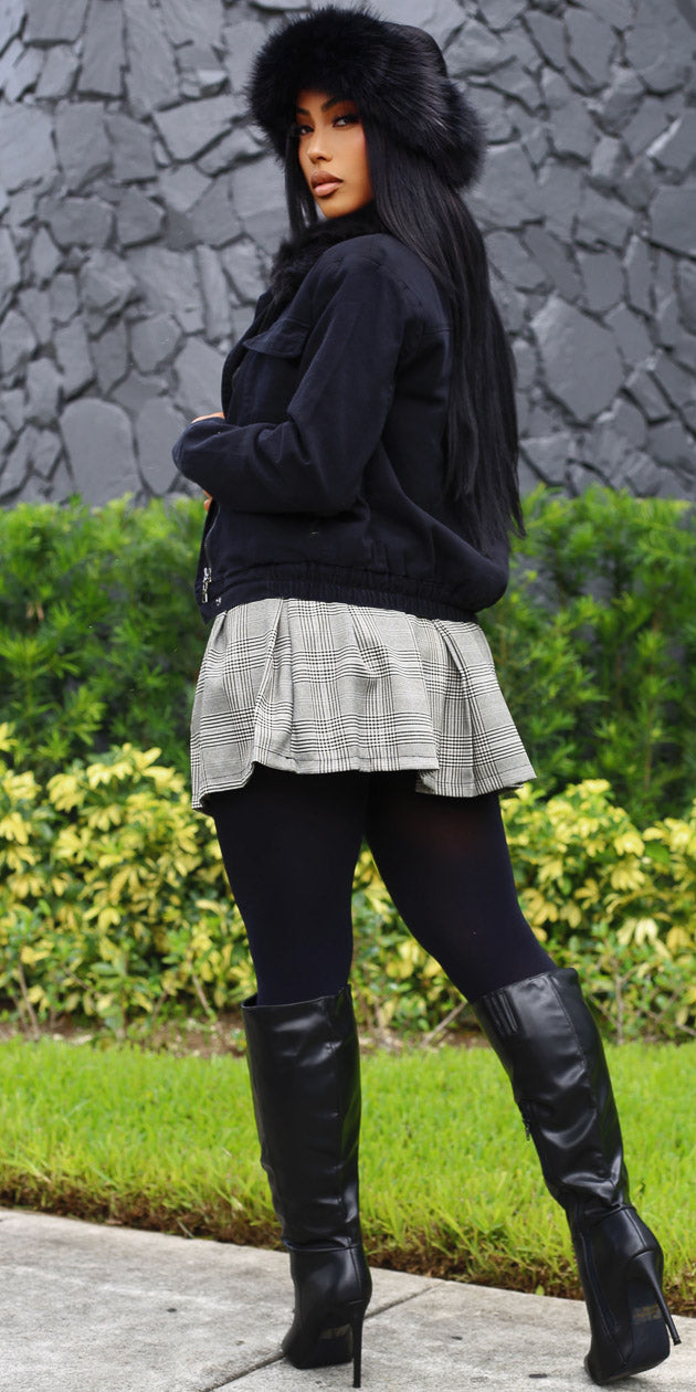 Jacket, Top & Skirt Trio