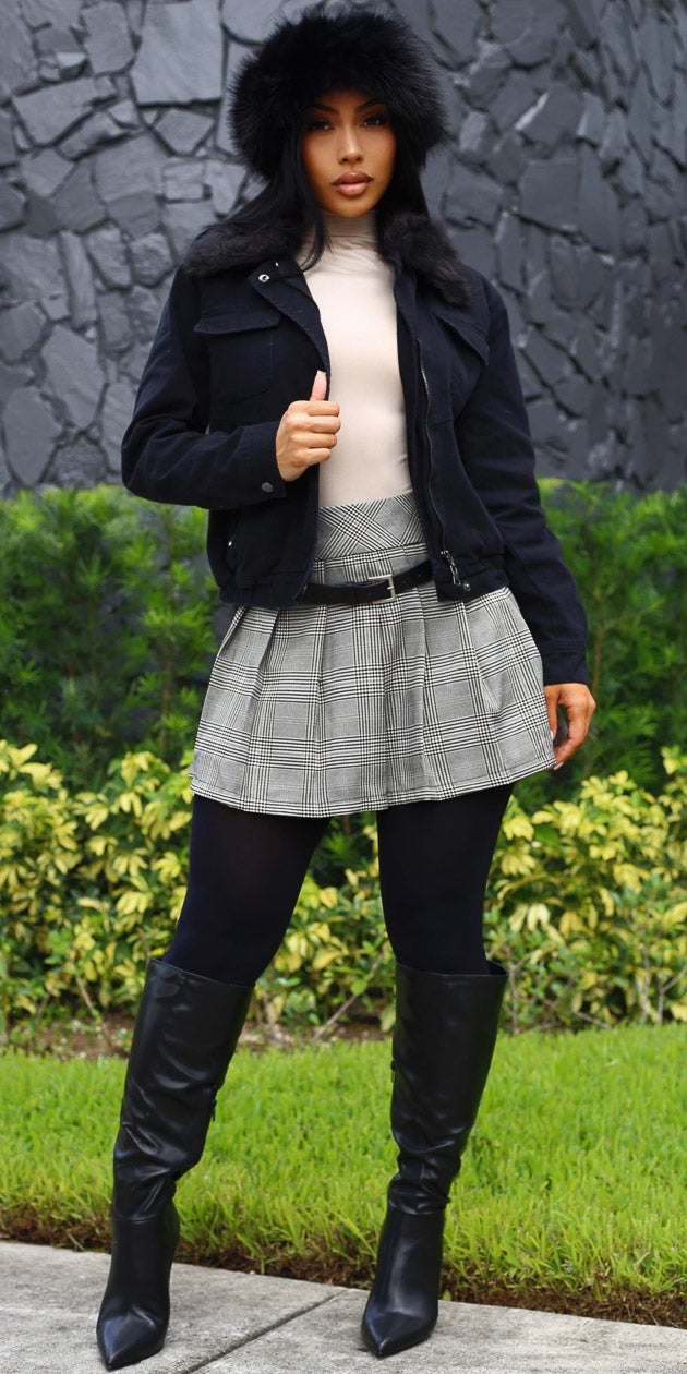 Jacket, Top & Skirt Trio