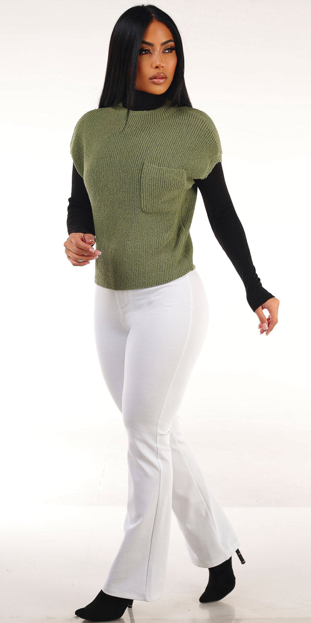 Knit Black Levantacola Pants Trio