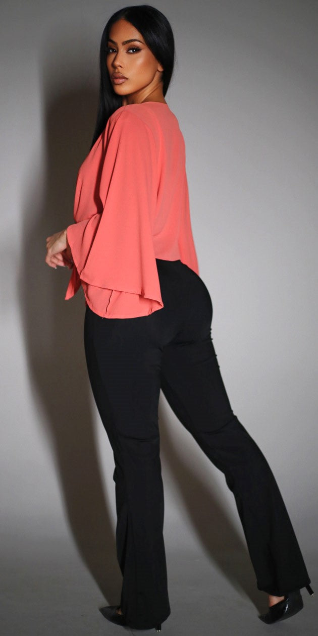 Cardigan, Top & Pants Trio