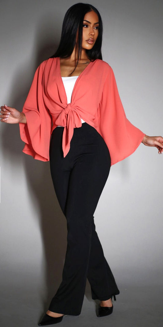 Cardigan, Top & Pants Trio