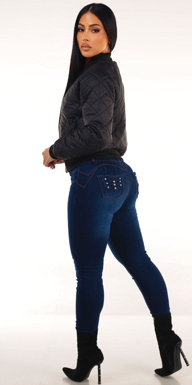 Quilted Grey Levantacola Skinnies Trio