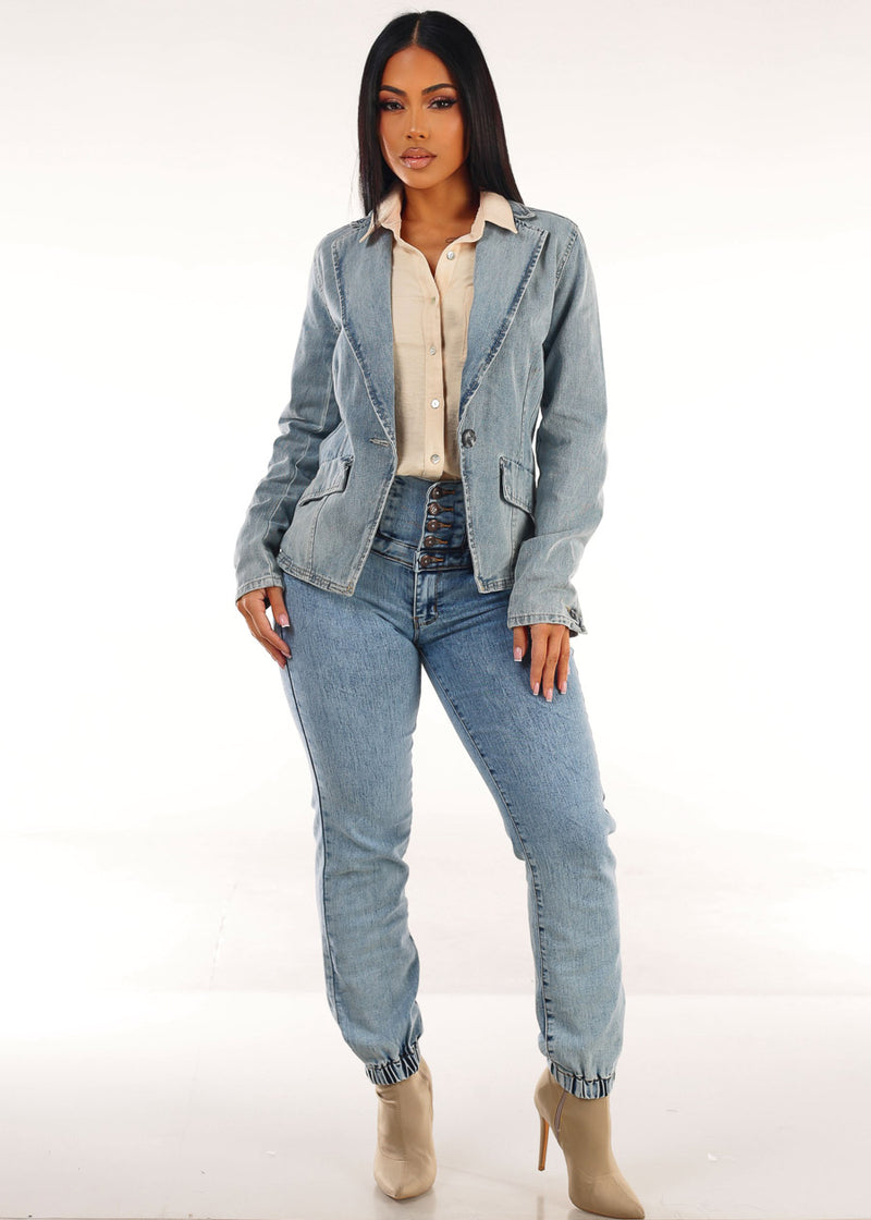 Denim Khaki Levantacola Denim Trio