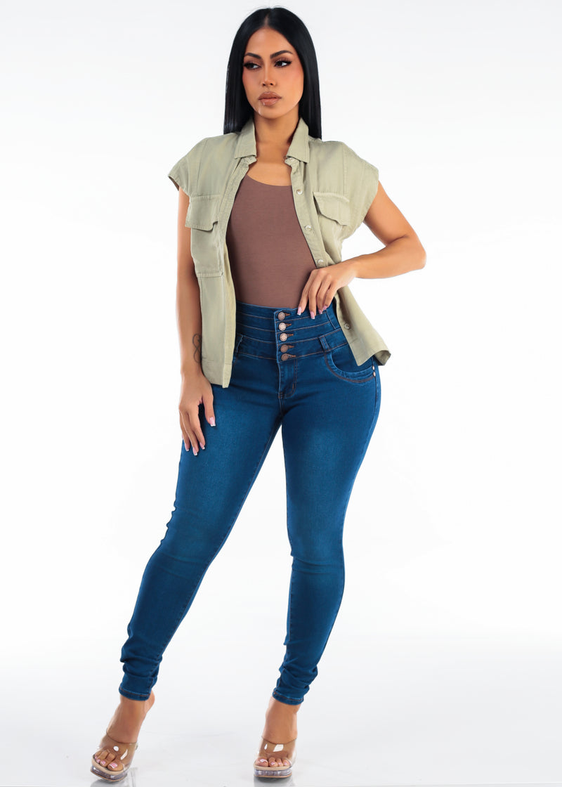 Tencel Brown Levantacola Denim Trio