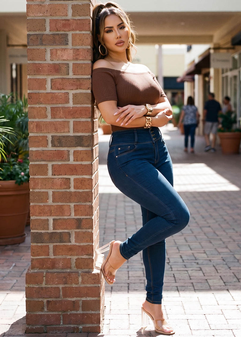 Brown Levantacola Skinnies Combo