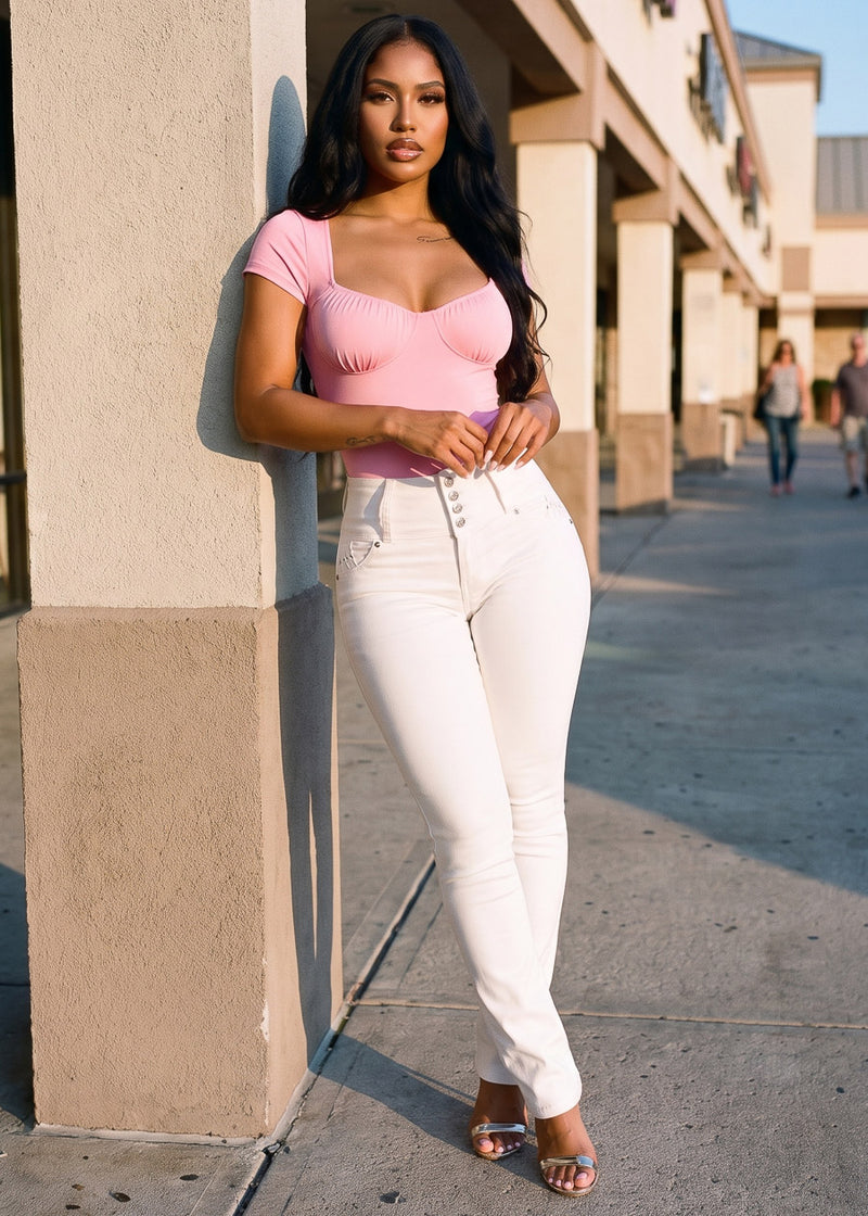 Pink Levantacola Skinnies Combo